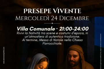 Presepe Vivente - Rinvio rappresentazione al 5 gennaio 2026