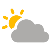 Nuboso con claros de carÃ¡cter local