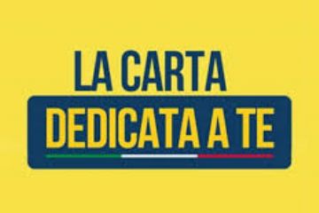 Carta dedicata a te 2025 - Pubblicazione elenco beneficiari